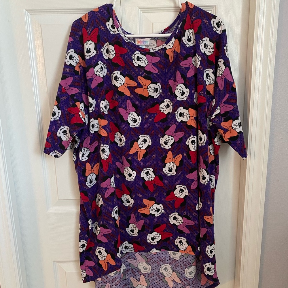 Lot of 2 Minnie LuLaRoe Tops